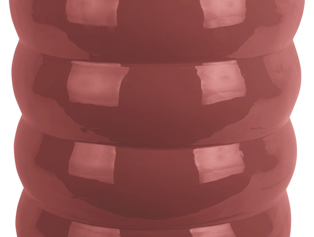Leitmotiv Stool Jill enamel red ochre