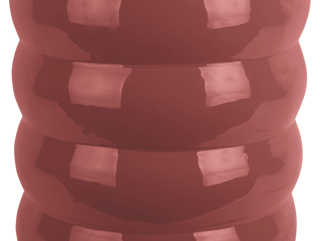 Leitmotiv Stool Jill enamel red ochre
