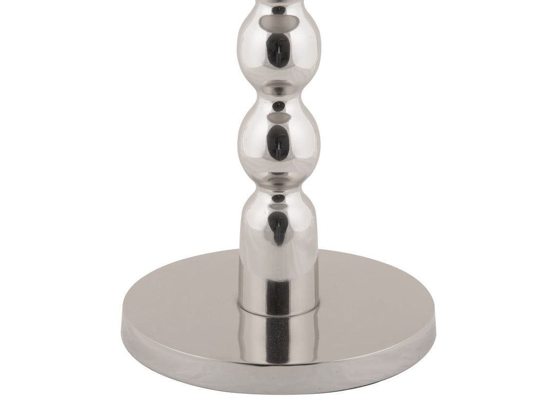 Leitmotiv Side table Sheen large aluminium chrome