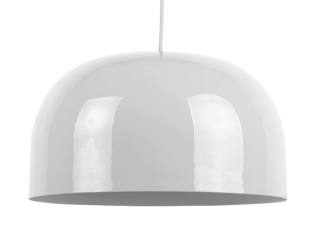 Leitmotiv Pendant lamp Dome enamel white