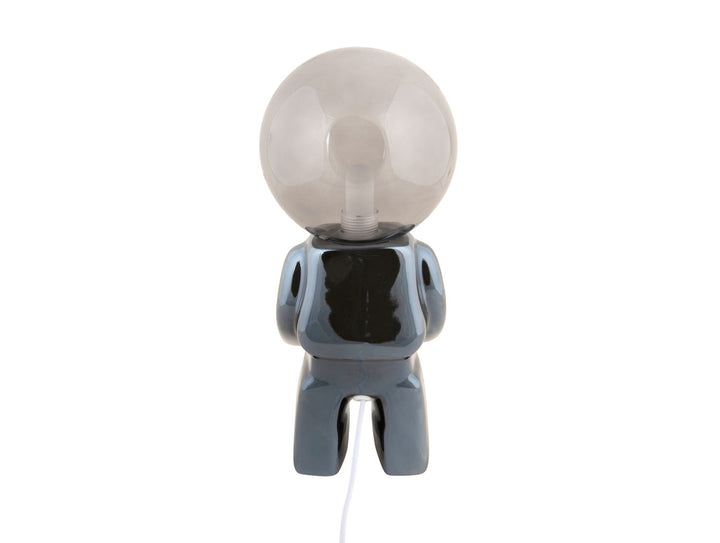 Leitmotiv Table lamp Ross LED ceramic black plated