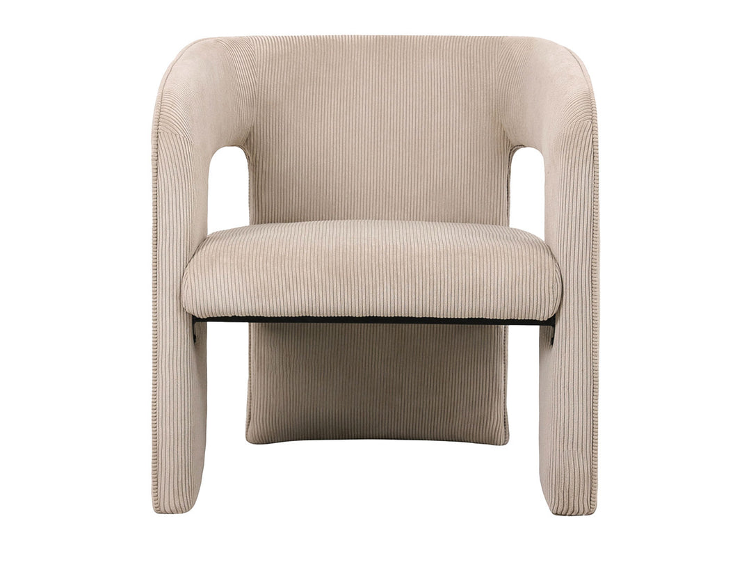 Leitmotiv Chair Vigor corduroy warm grey