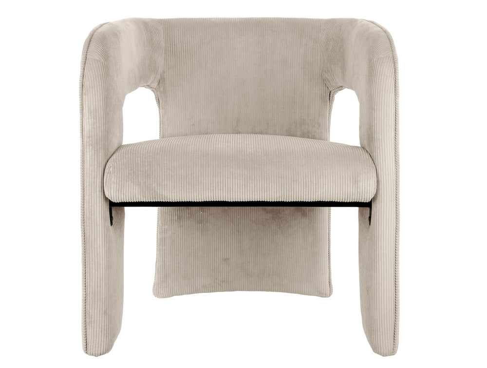 Leitmotiv Chair Vigor corduroy warm grey