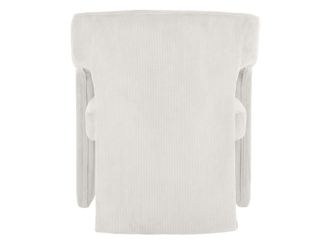 Leitmotiv Chair Vigor corduroy white
