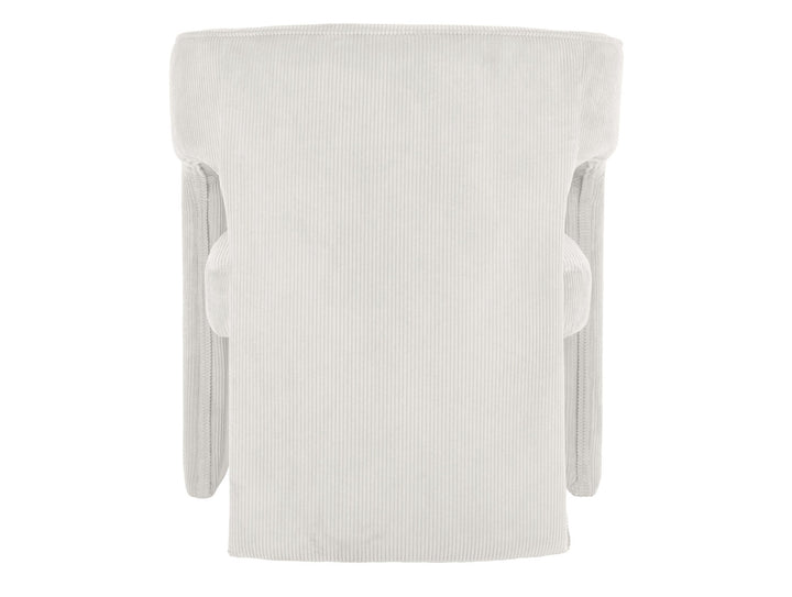 Leitmotiv Chair Vigor corduroy white