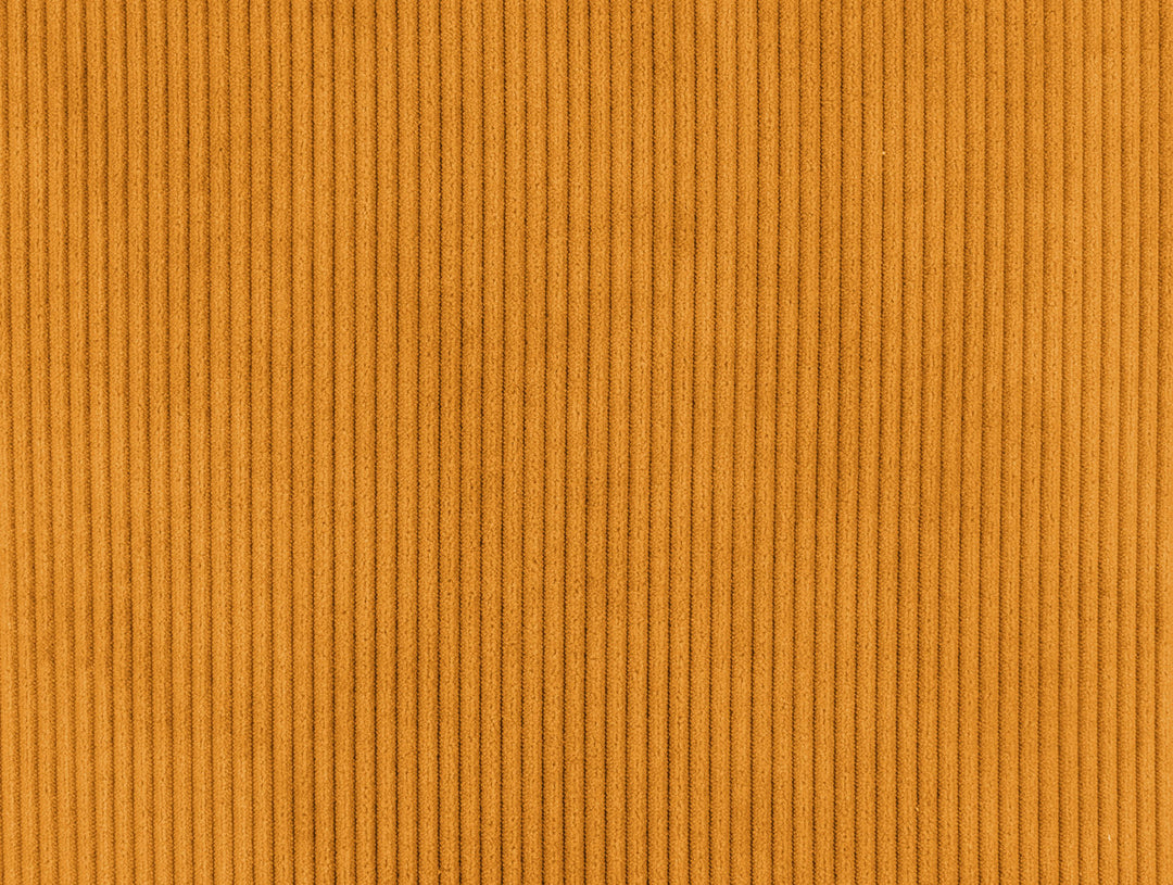 Leitmotiv Chair Vigor corduroy ochre yellow