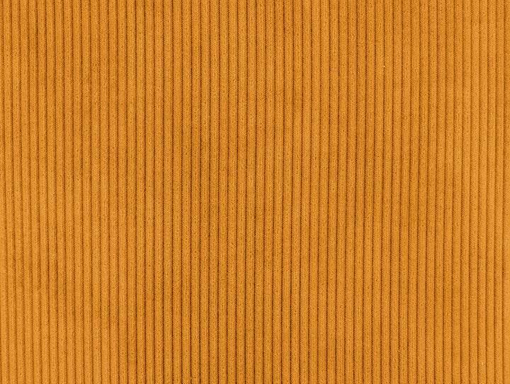Leitmotiv Chair Vigor corduroy ochre yellow