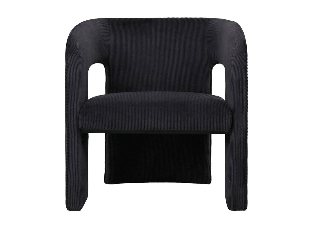 Leitmotiv Chair Vigor corduroy black