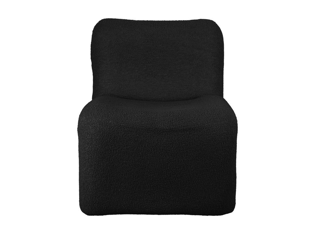 Leitmotiv Chair Fuerza teddy curl black