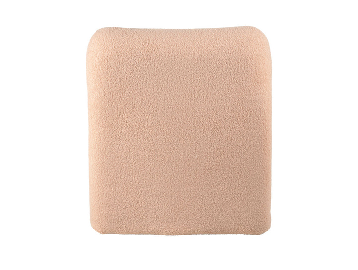 Leitmotiv Chair Fuerza teddy curl sand brown