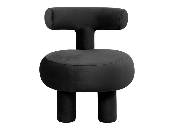 Leitmotiv Chair Abrazo velvet black