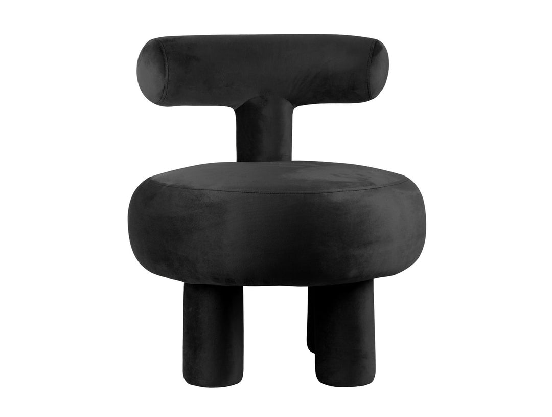 Leitmotiv Chair Abrazo velvet black