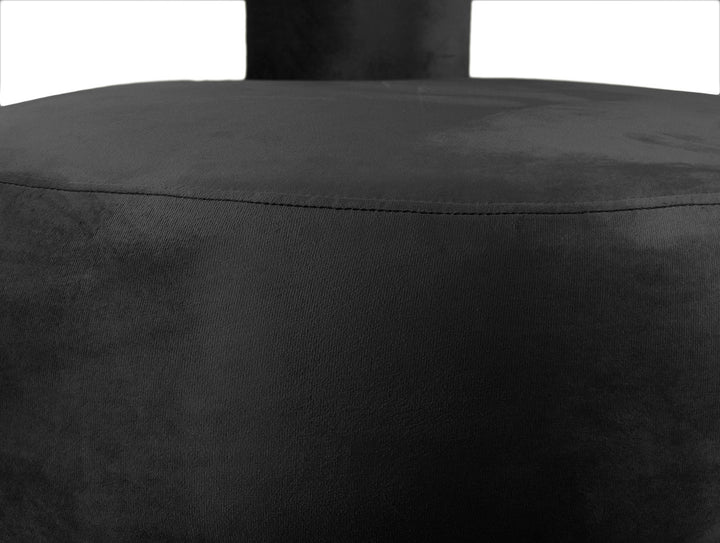 Leitmotiv Chair Abrazo velvet black