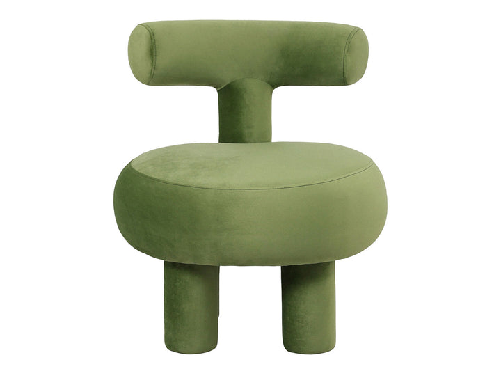 Leitmotiv Chair Abrazo velvet jungle green