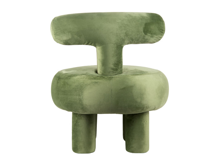 Leitmotiv Chair Abrazo velvet jungle green