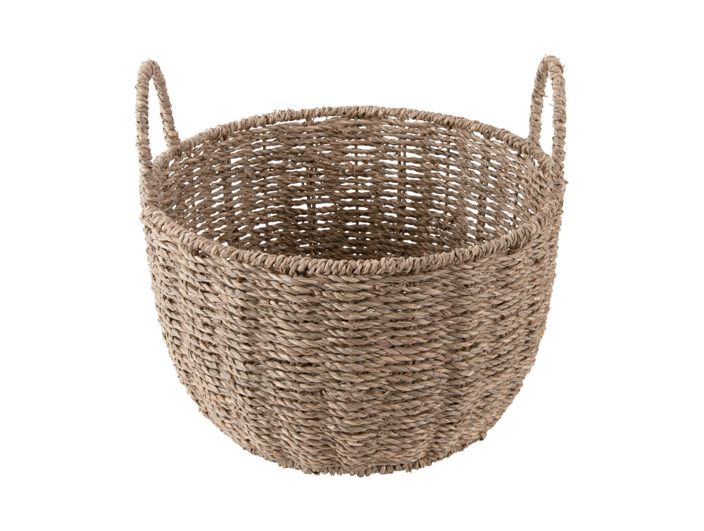 present time Basket set Save seagrass medium, Set of 2pcs