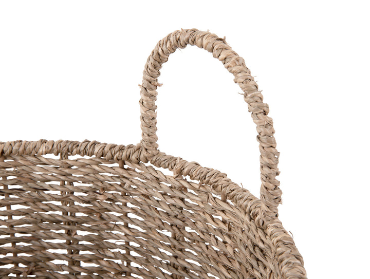 present time Basket set Save seagrass medium, Set of 2pcs