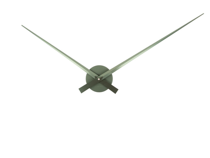 Karlsson Wall clock Little Big Time metallic jungle green