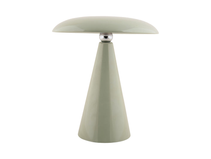 Leitmotiv Table lamp Phoebe LED grayed jade