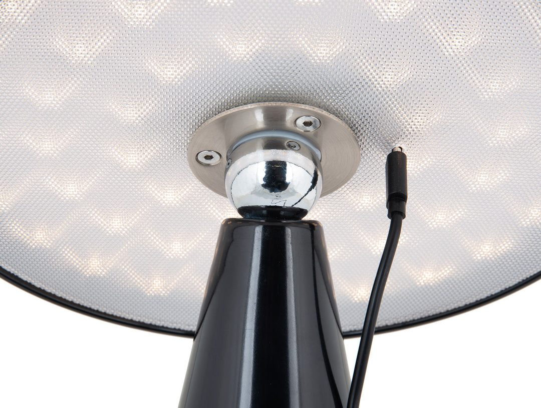 Leitmotiv Table lamp Phoebe LED black