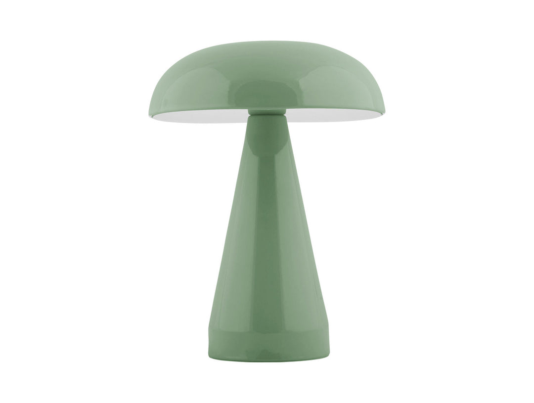 Leitmotiv Table lamp Rachel LED iron jungle green