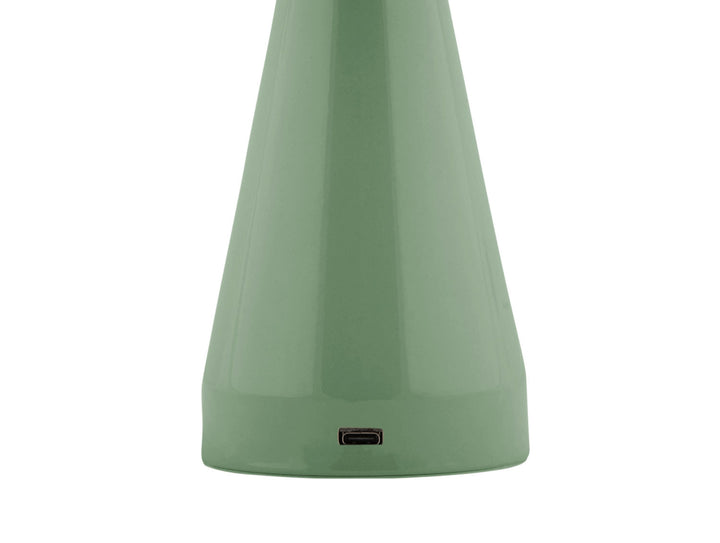 Leitmotiv Table lamp Rachel LED iron jungle green