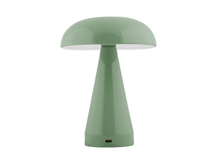 Leitmotiv Table lamp Rachel LED iron jungle green
