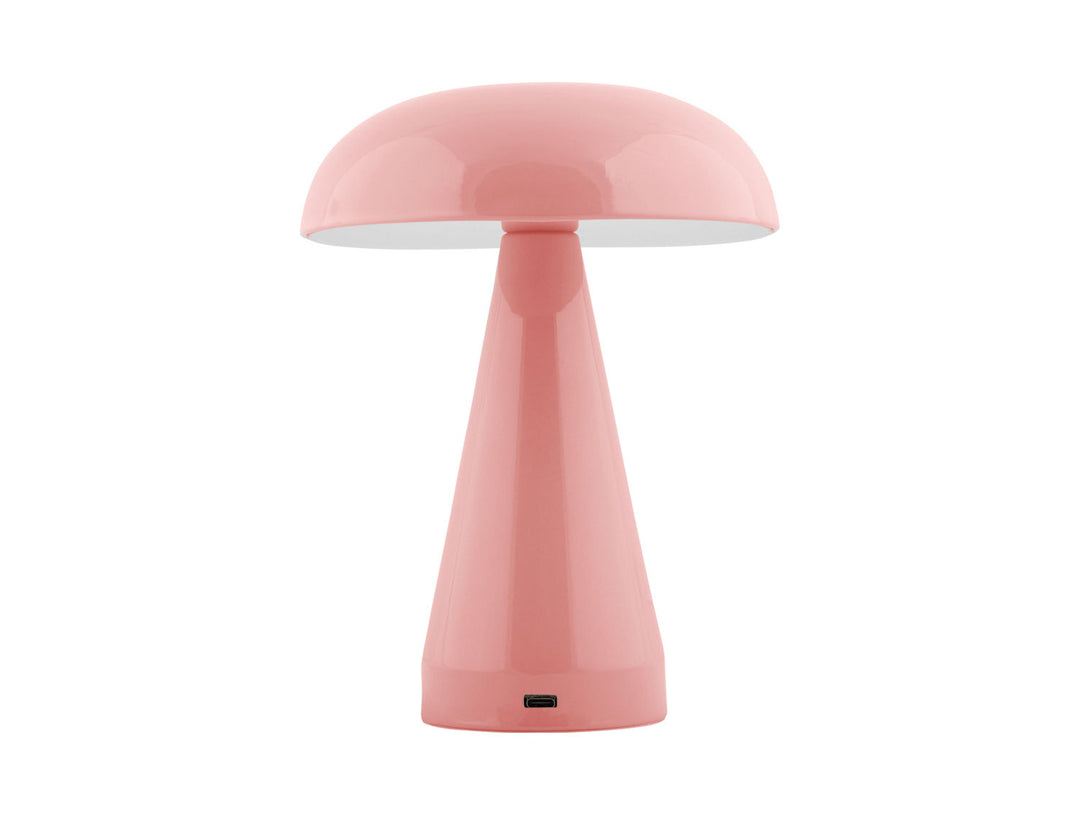 Leitmotiv Table lamp Rachel LED iron rose tan