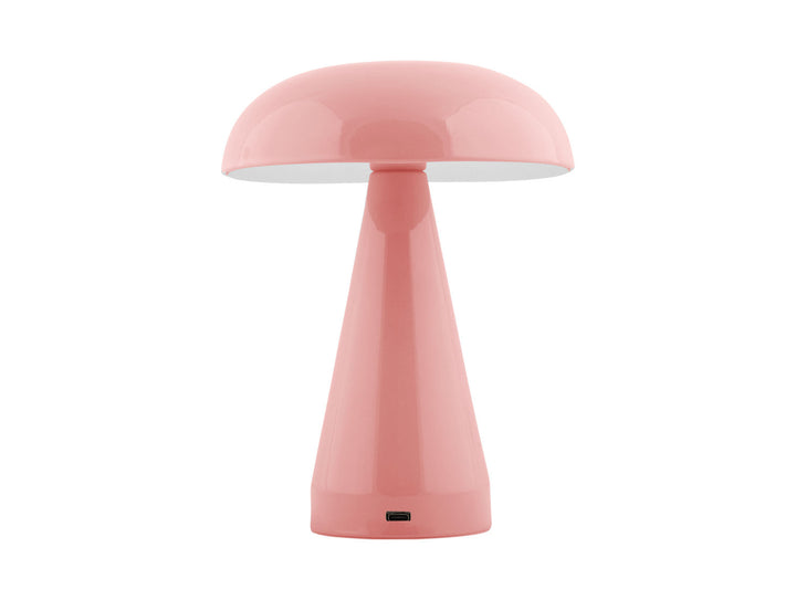 Leitmotiv Table lamp Rachel LED iron rose tan