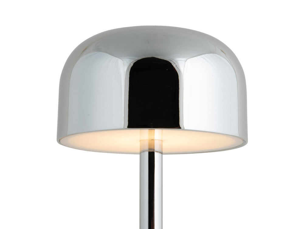 Leitmotiv Table lamp James LED iron chrome plated