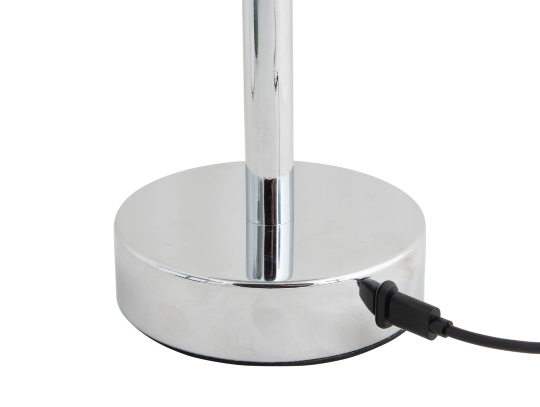 Leitmotiv Table lamp James LED iron chrome plated