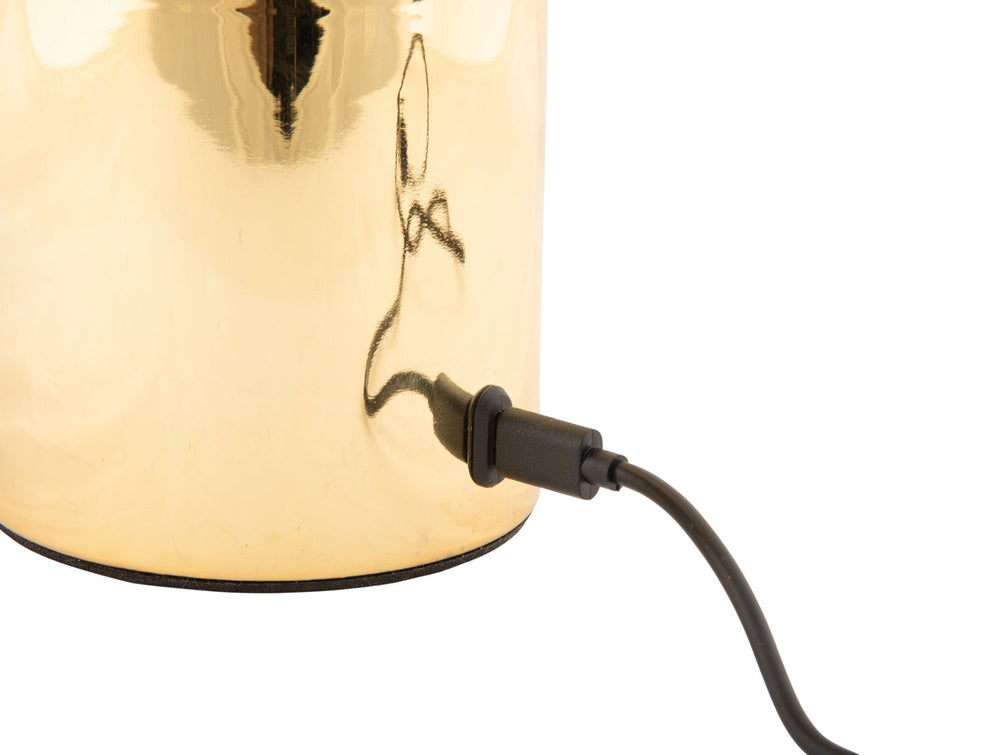 Leitmotiv Table lamp Camp LED gold plated