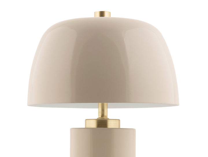 Leitmotiv Table lamp Freya LED iron warm grey