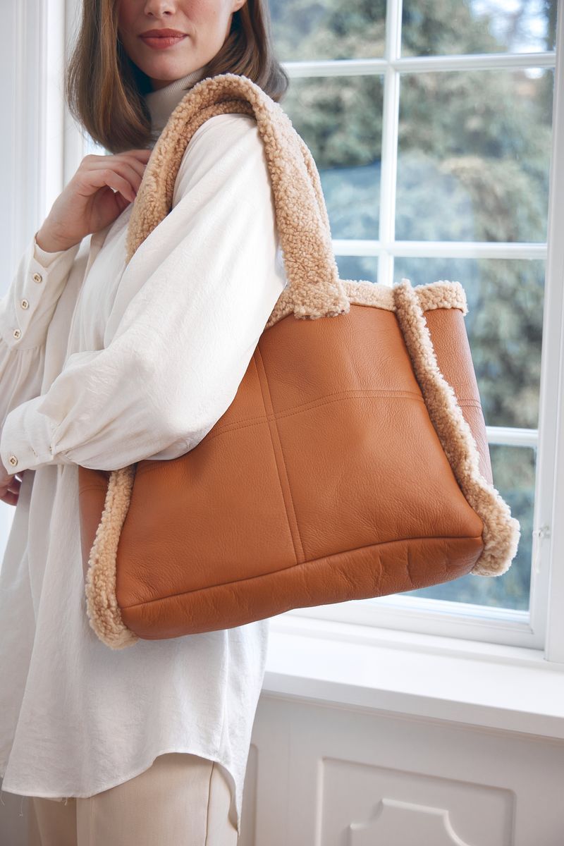 NATURES COLLECTION Rosaline Shopper-taske - Aunór