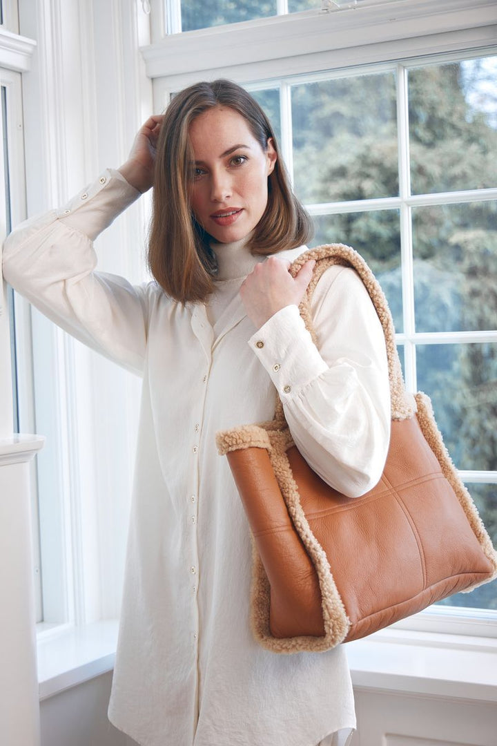 NATURES COLLECTION Rosaline Shopper-taske - Aunór