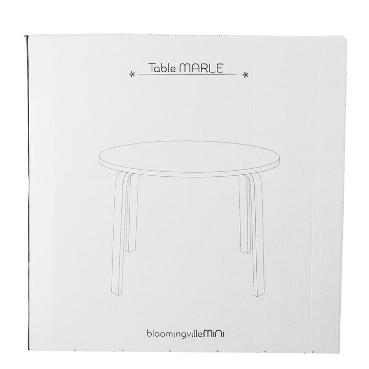Bloomingville MINI Marle Bord, Natur, MDF