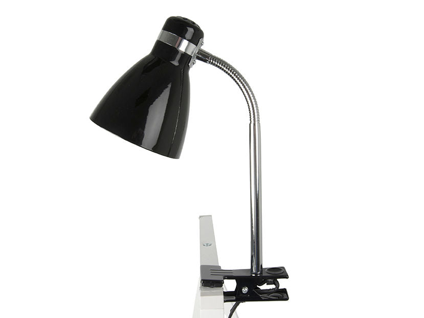 Leitmotiv Clip on lamp Study metal black