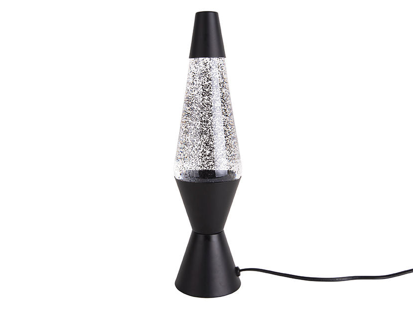 Leitmotiv Table lamp Glitter black - Aunór