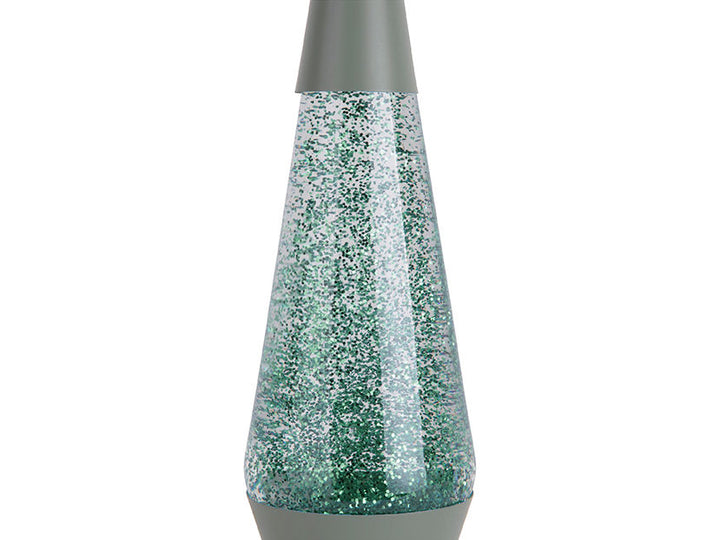 Leitmotiv Table lamp Glitter jungle green