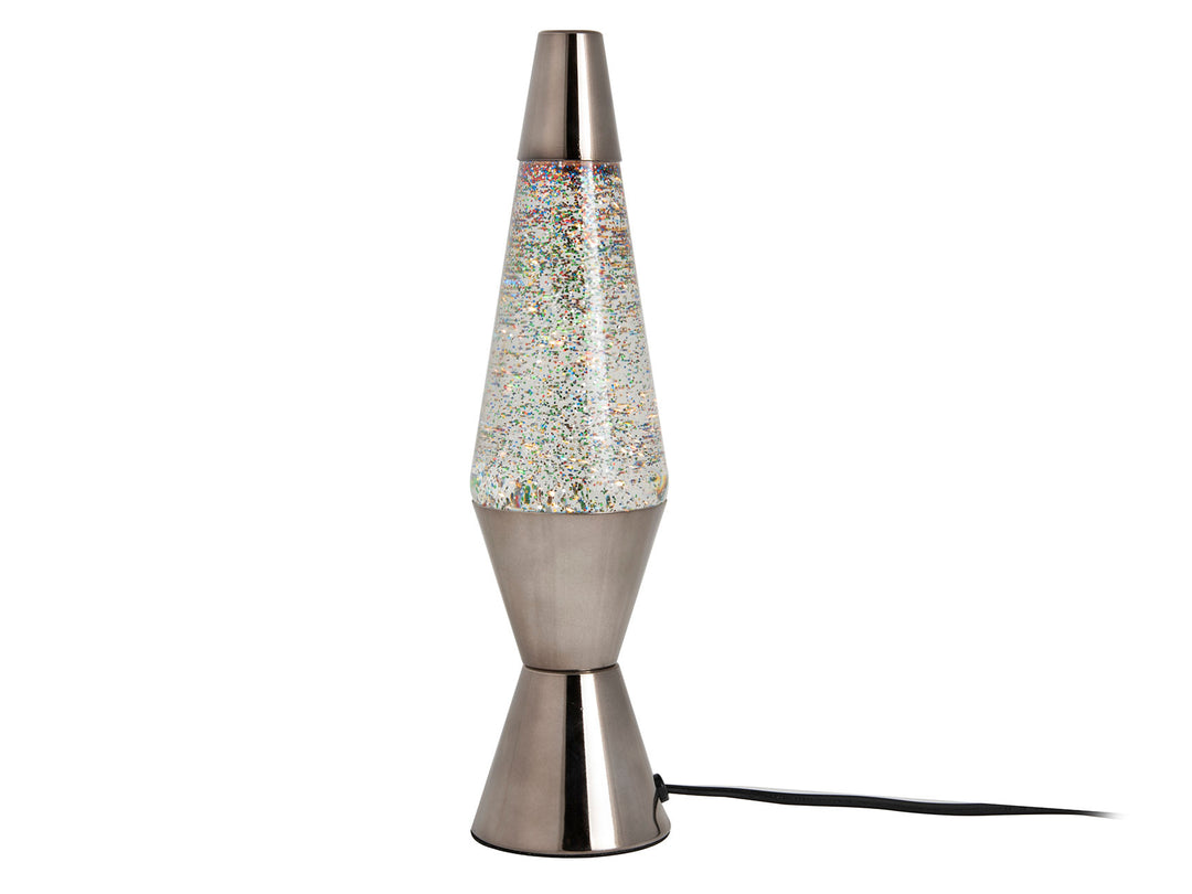 Leitmotiv Table lamp Glitter silver - Aunór