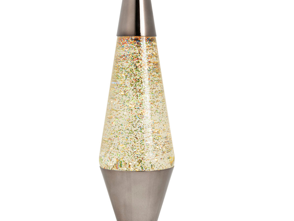 Leitmotiv Table lamp Glitter silver - Aunór