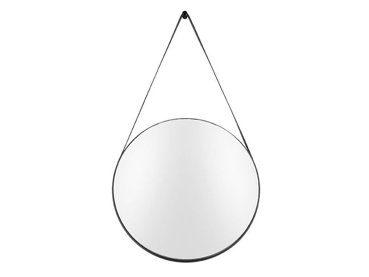 present time Mirror Balanced round black rim