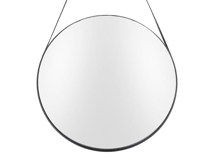 present time Mirror Balanced round black rim