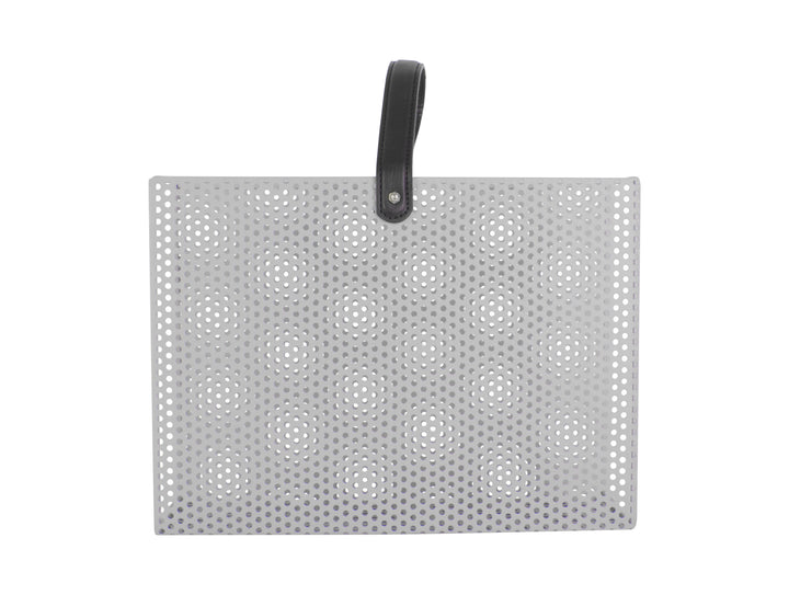 present time Magazine rack Perky Mesh warm grey