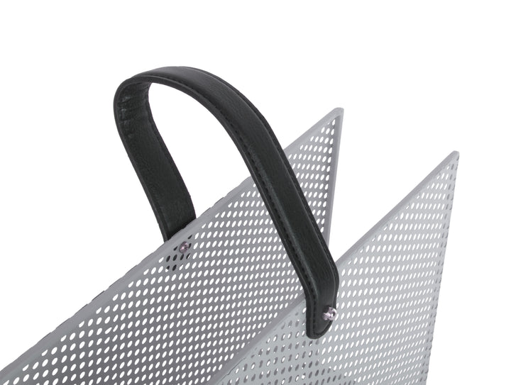 present time Magazine rack Perky Mesh warm grey