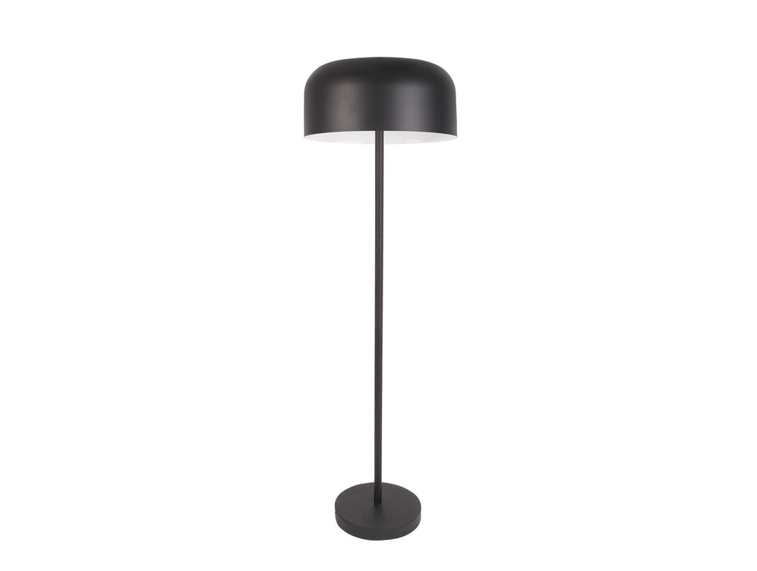 Leitmotiv Floor Lamp Capa metal matt black