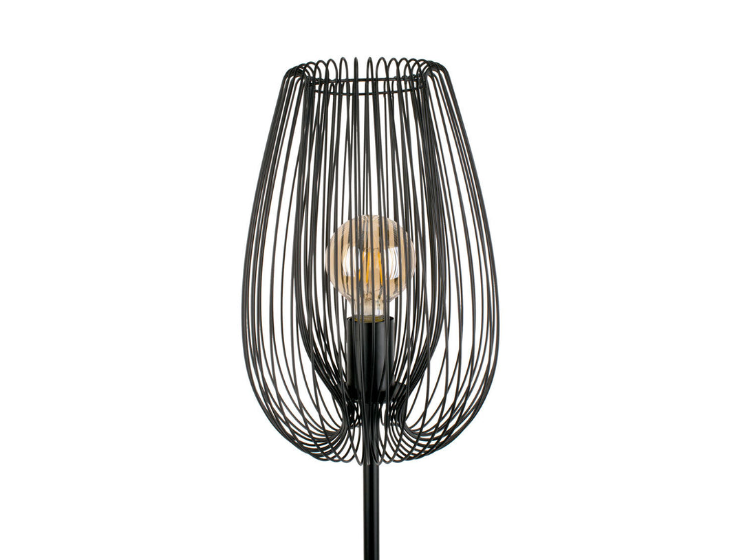 Leitmotiv Floor Lamp Lucid iron black