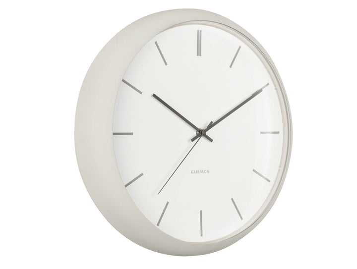 Karlsson Wall clock Nirvana Globe warm grey