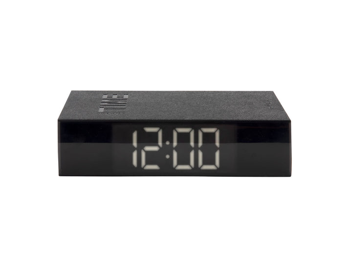 Karlsson Alarm clock Book LED ABS black