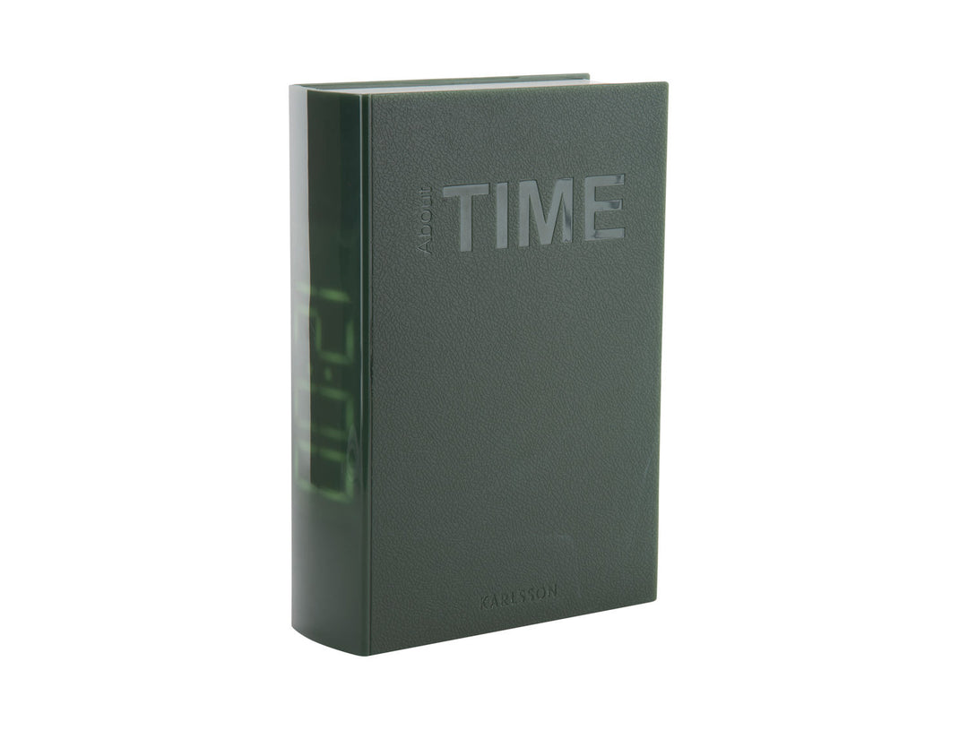 Karlsson Alarm clock Book LED ABS jungle green